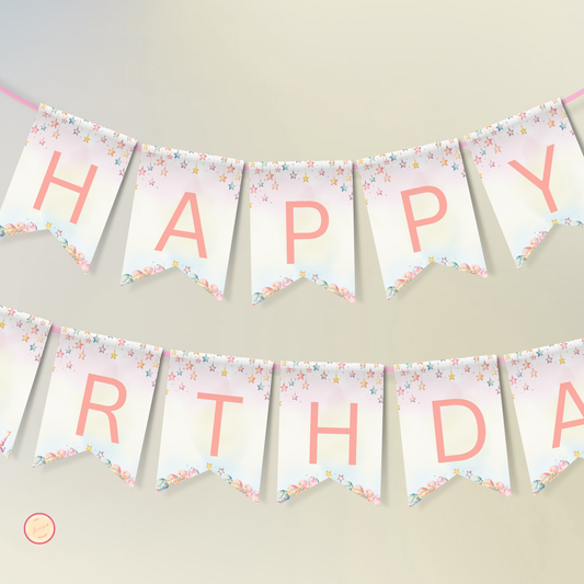 Sweet Celebration Birthday Banner