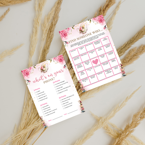 8 Editable Tea Party Games