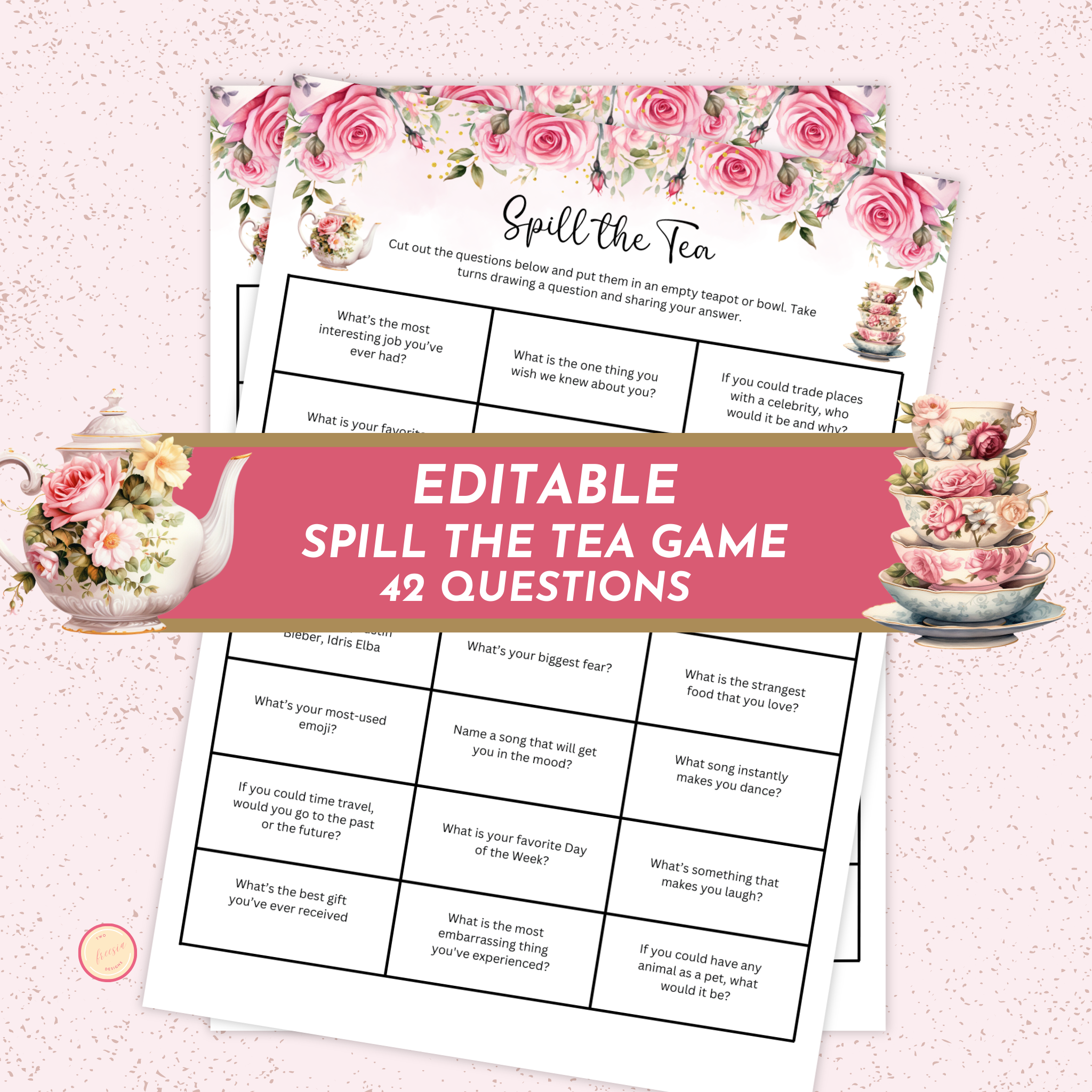 Spill the Tea Game