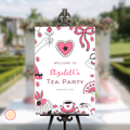 Tea Party Welcome Sign