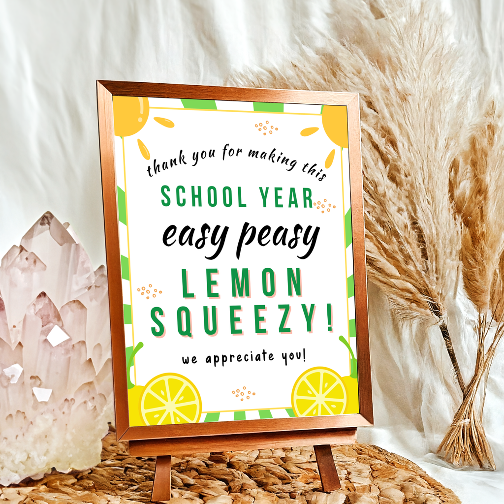8 Beach-Themed Teacher Appreciation Signs