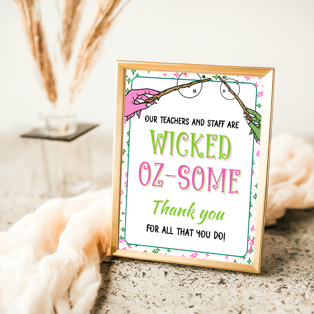12 Witch-Themed Teacher Appreciation Signs
