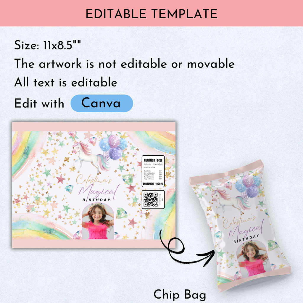 Unicorn Party Favor Bundle