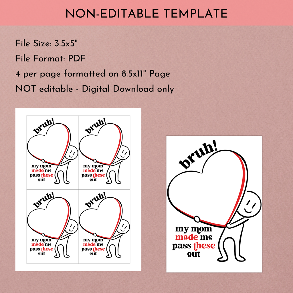 Valentine's Day Cookie Card