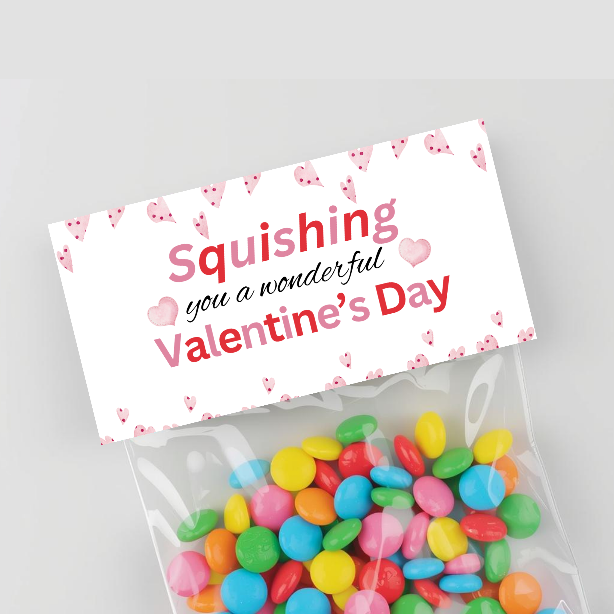 Valentine's Day Bag Topper