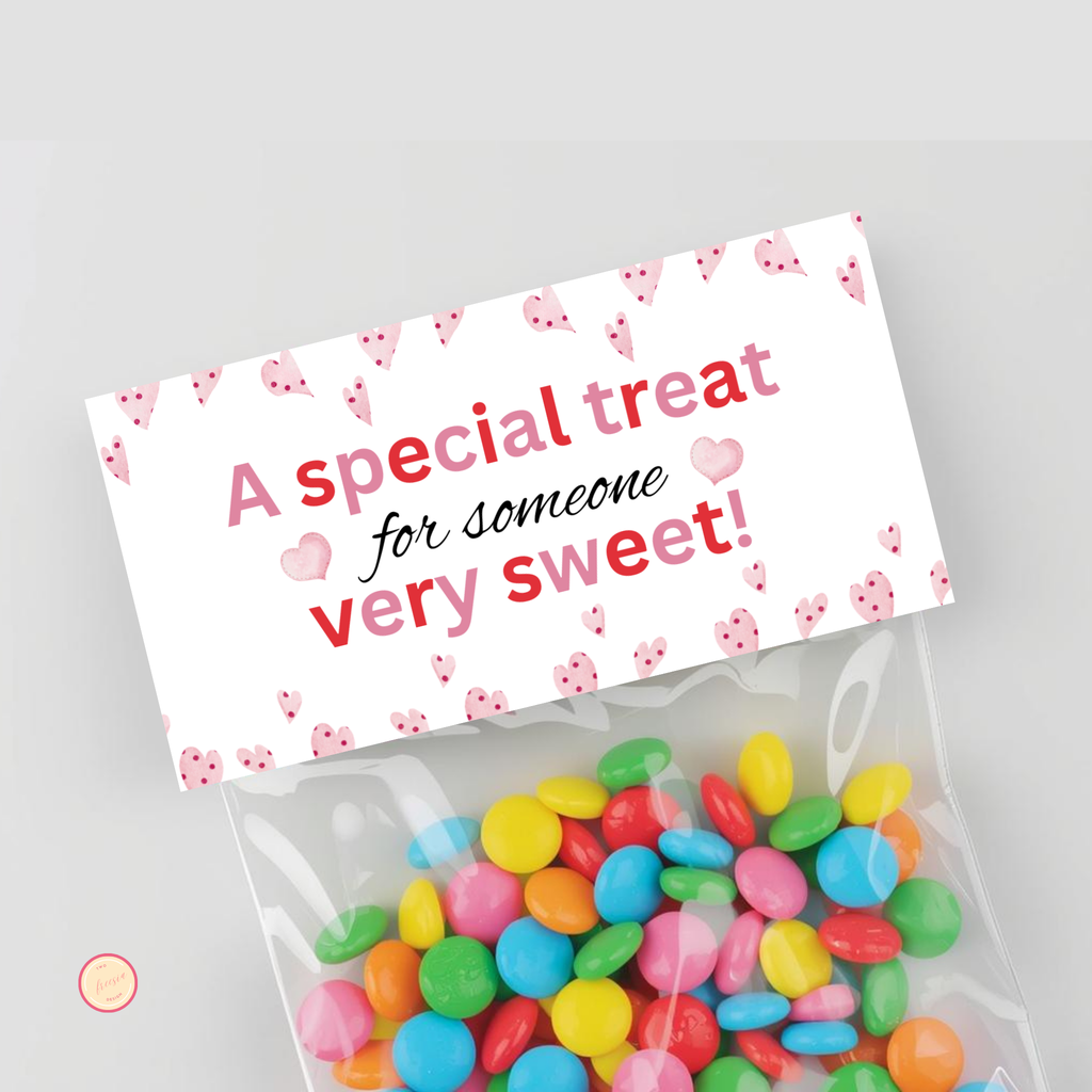 Valentine Cookie Bag Topper