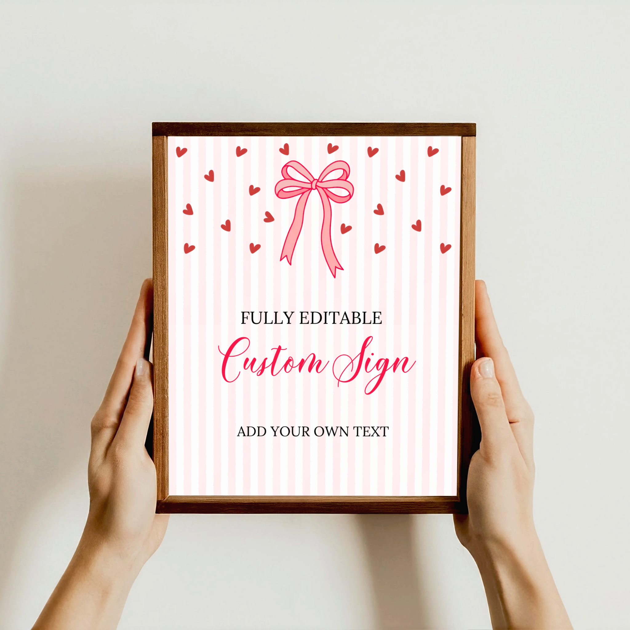 Valentine Baby Shower Games & Sign Bundle