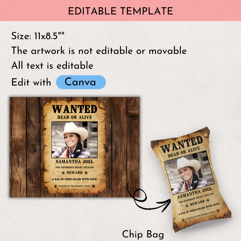 Wanted Chip Bag