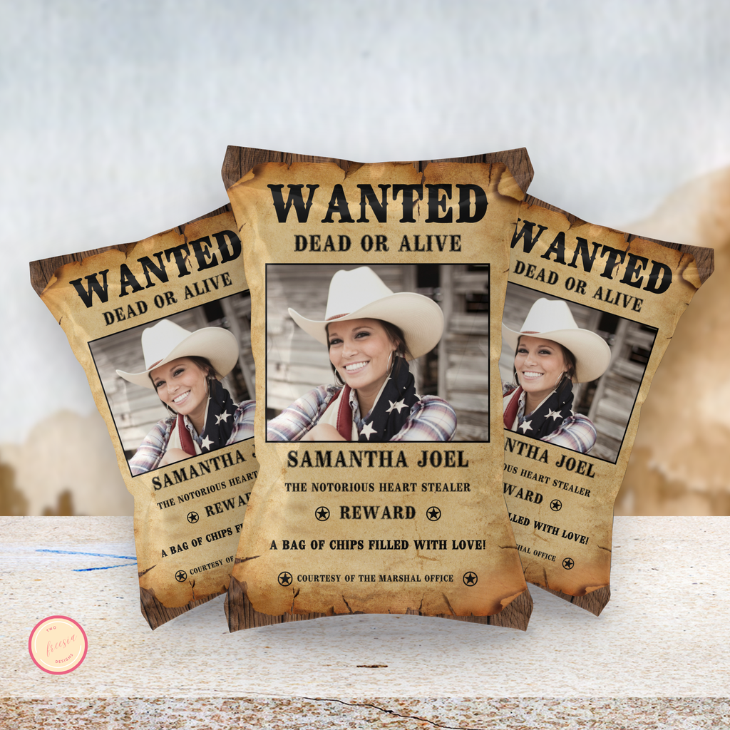 Wanted Chip Bag