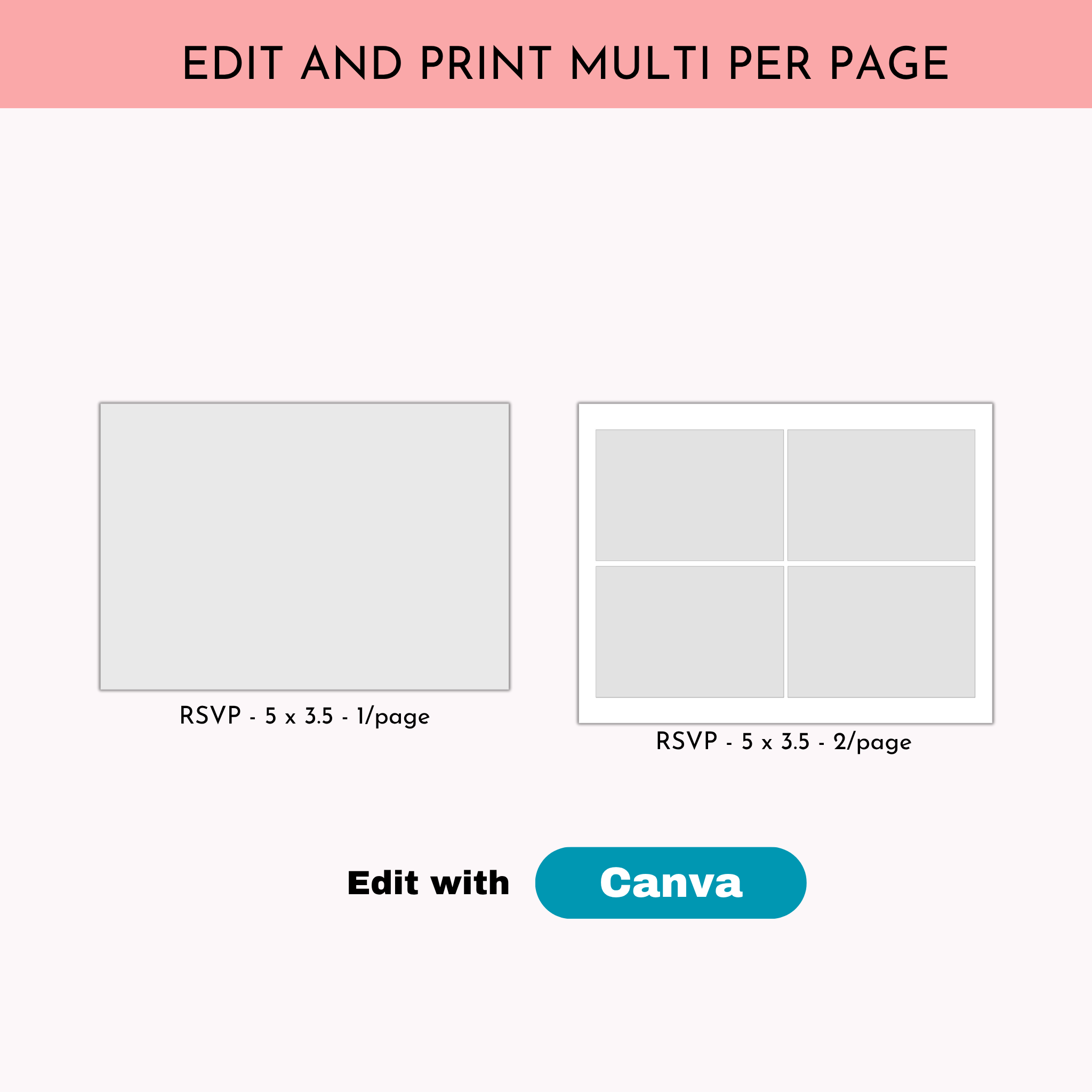 Halloween Wedding Invitation Bundle