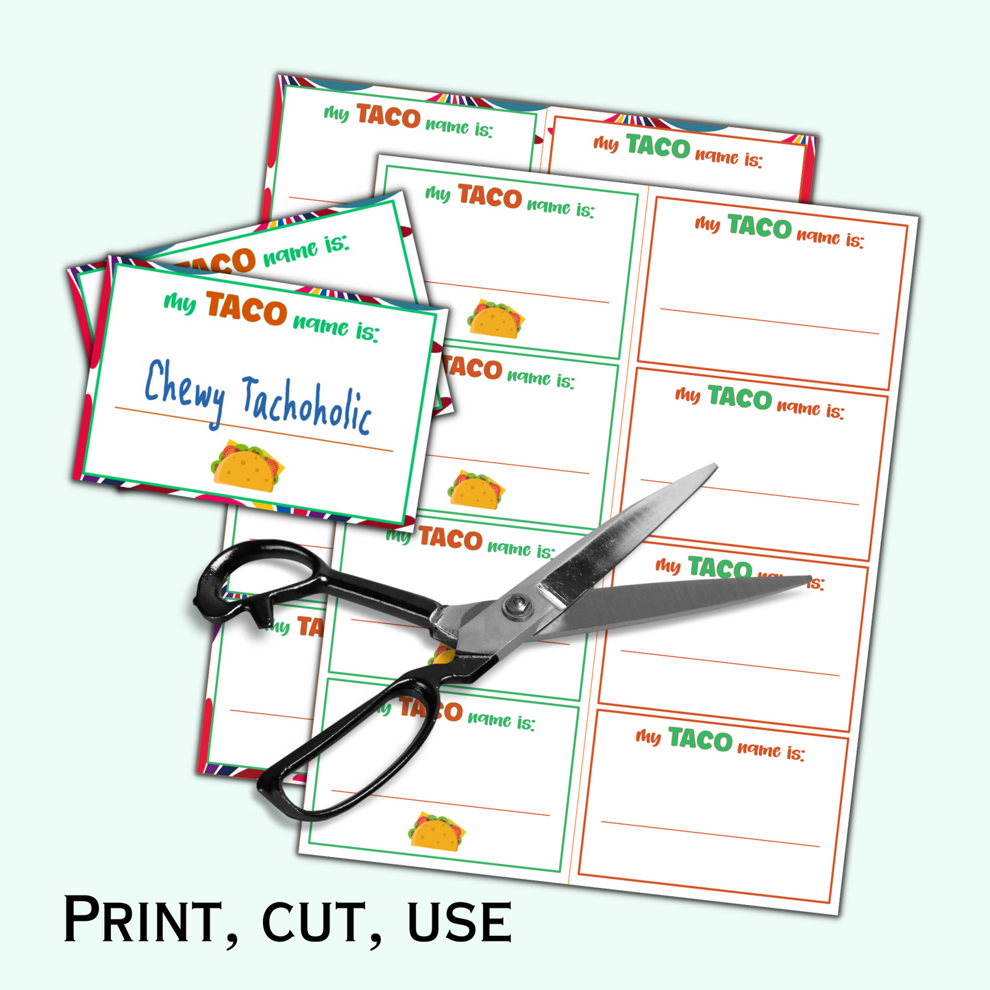 What's your Taco Name Game - Cinco de Mayo, Mexican Party, Fiesta Party Games for Kids and Adults – 2freesiadesigns what-s-your-taco-name-game-cinco-de-mayo-mexican-party-fiesta-party-games-for-kids-and-adults-2freesiadesigns