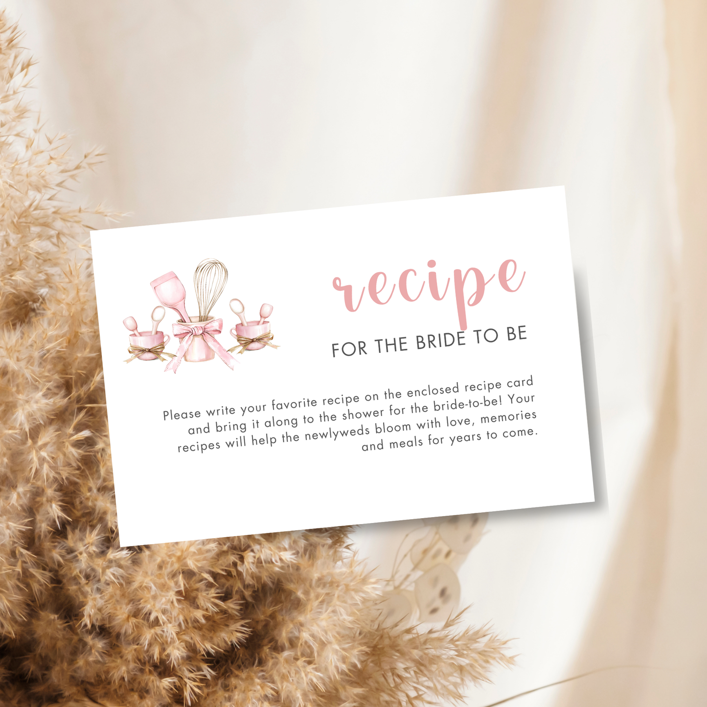 Whisked Away Recipe Card