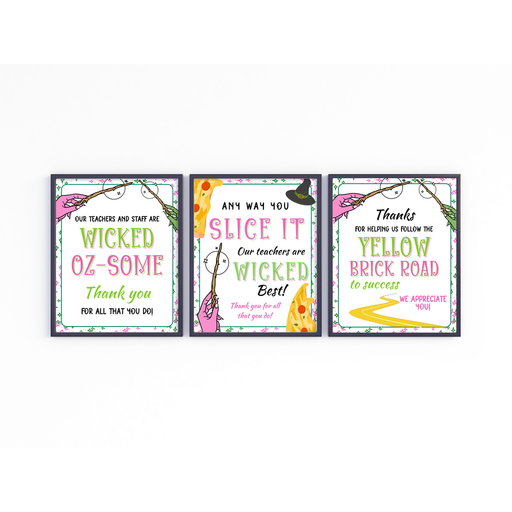 12 Witch-Themed Teacher Appreciation Signs