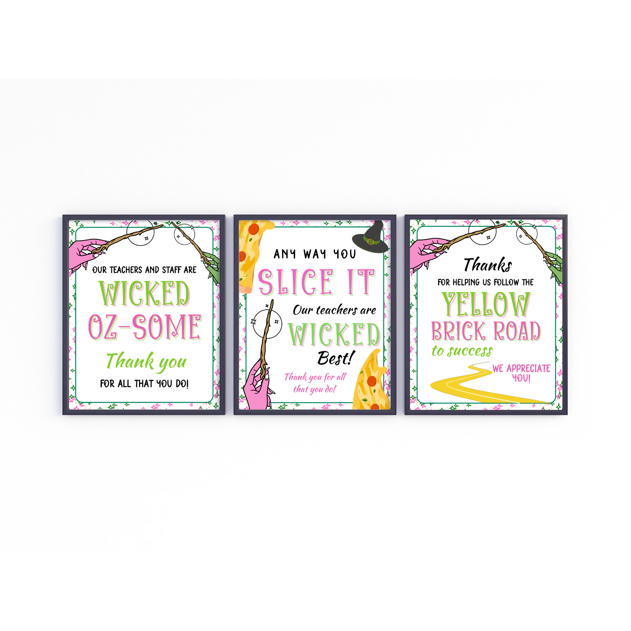 12 Witch-Themed Teacher Appreciation Signs