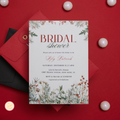 Winter Bridal Shower Invitation - #2