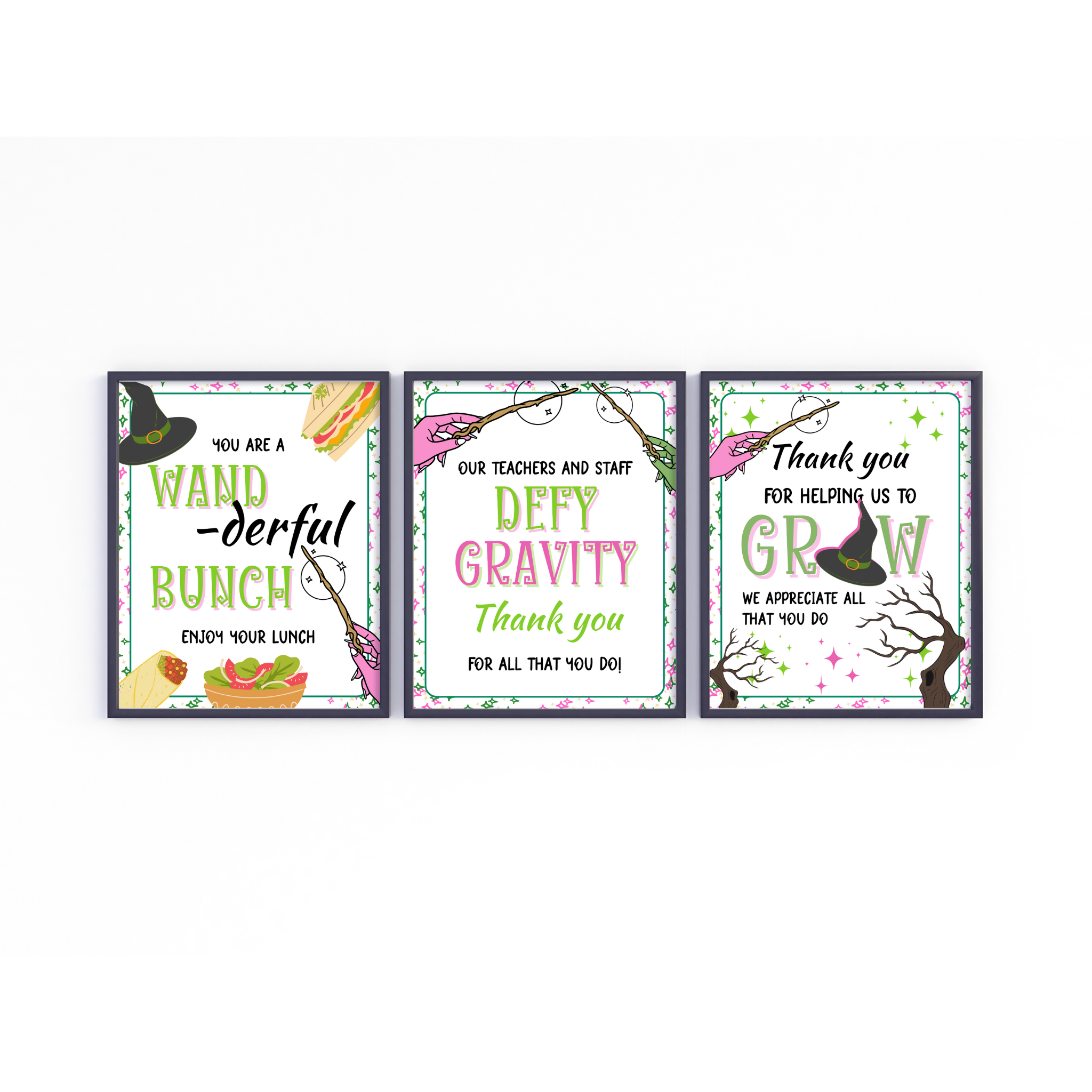 12 Witch-Themed Teacher Appreciation Signs