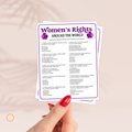 Women's Rights Trivia Game