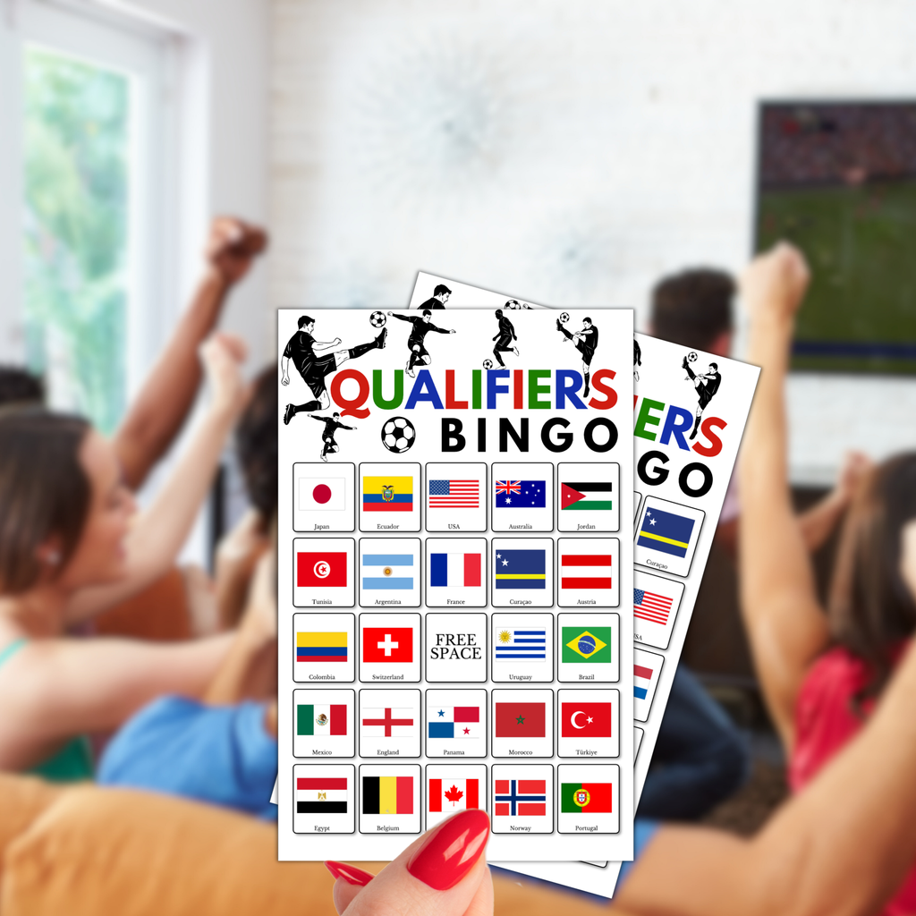 Football Qualifiers Bingo Game