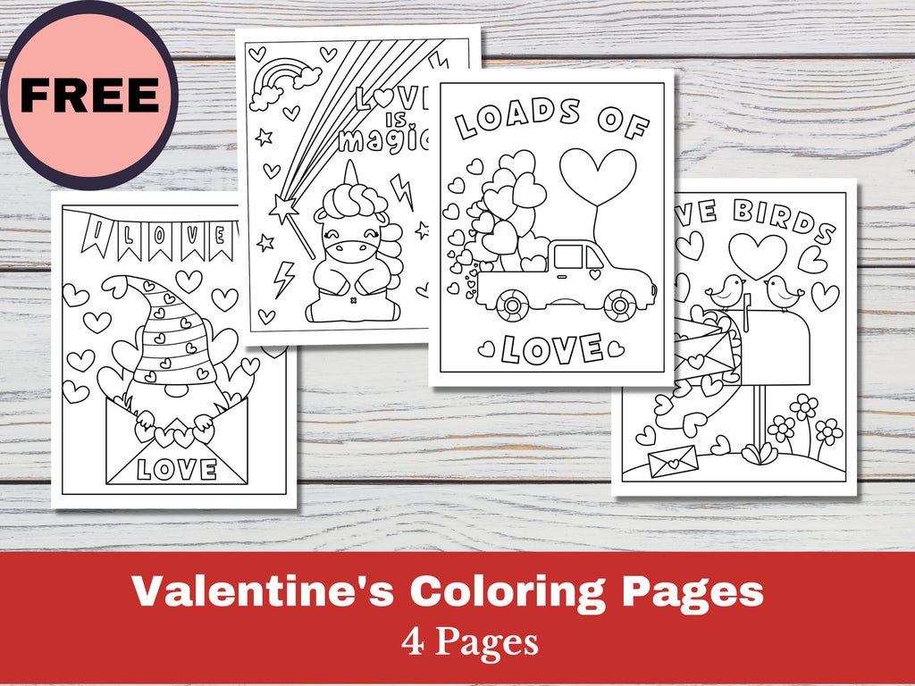 Valentine's Day I Spy Activity Game