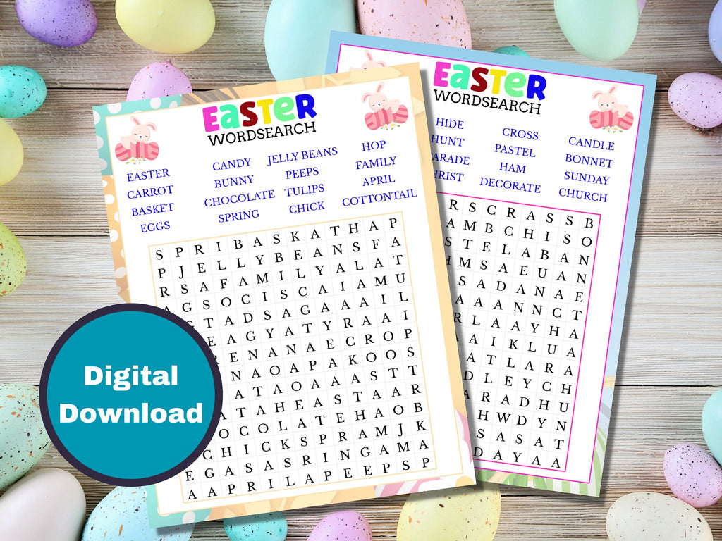 Easter Word Search Game