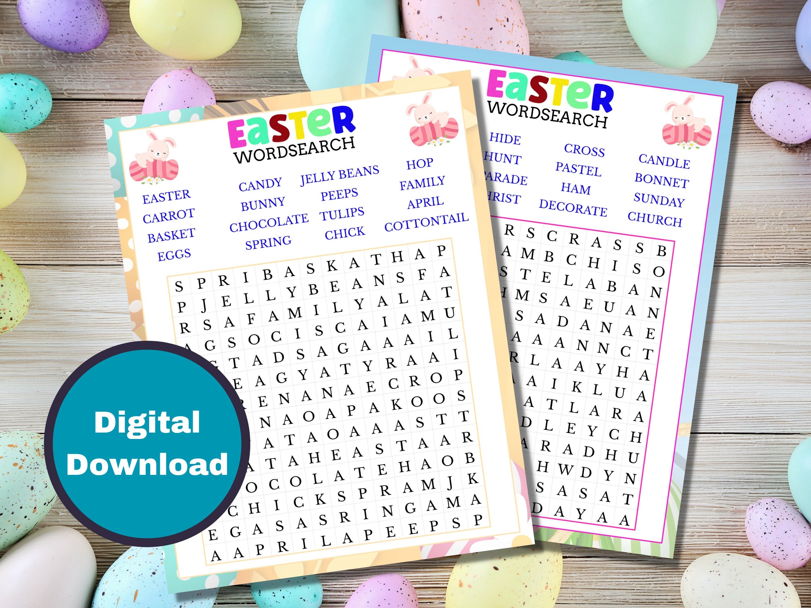 Easter Word Search Game