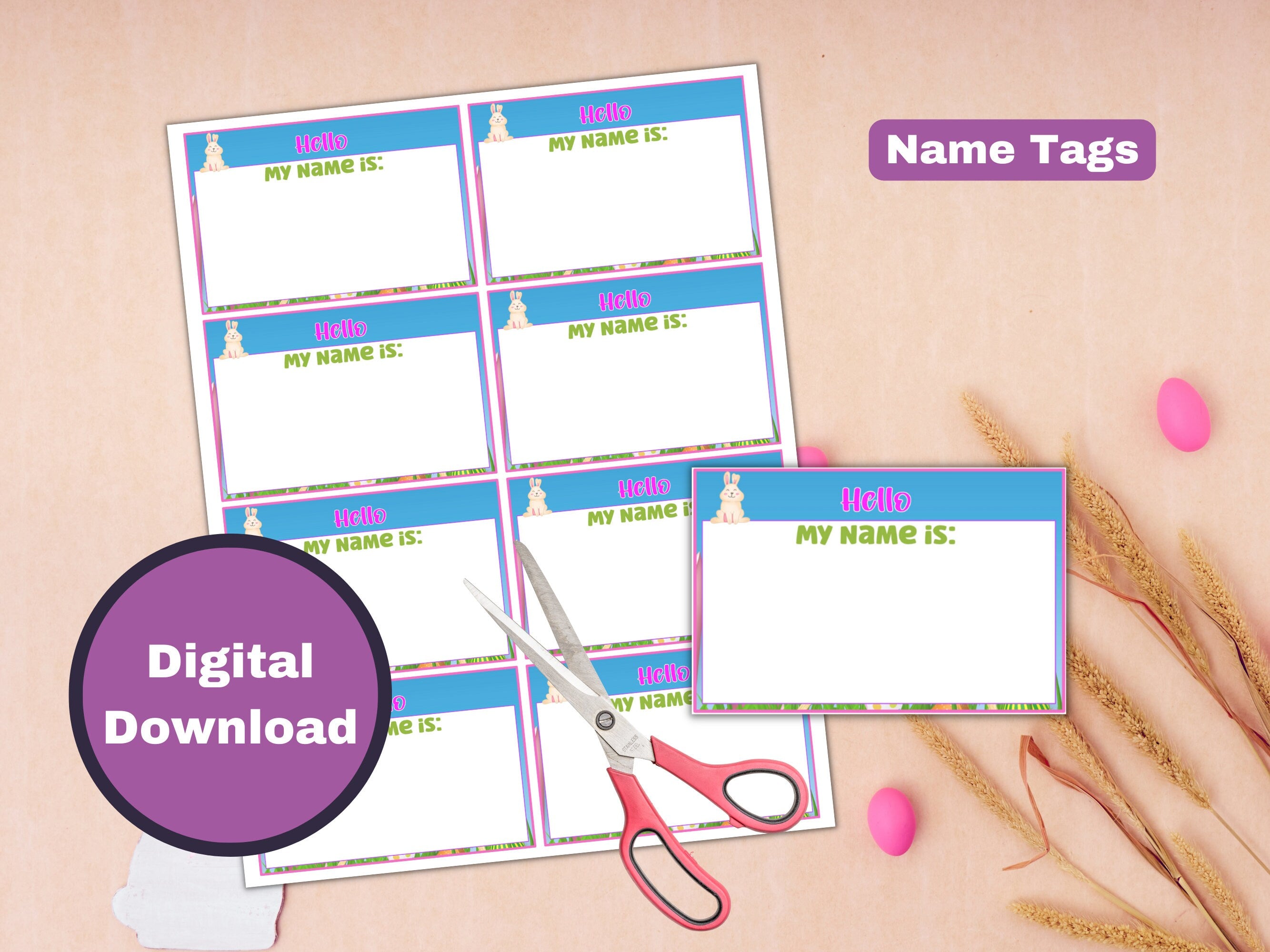 What's Your Bunny Name Game