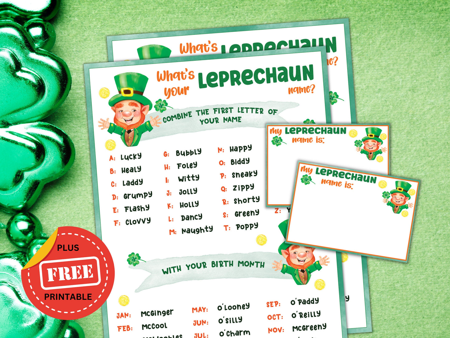 What's Your Leprechaun Name?