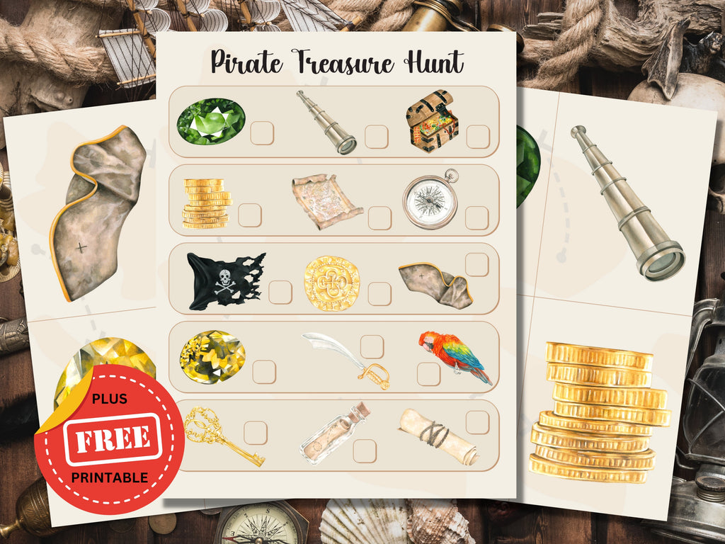 Pirate Treasure Hunt Game