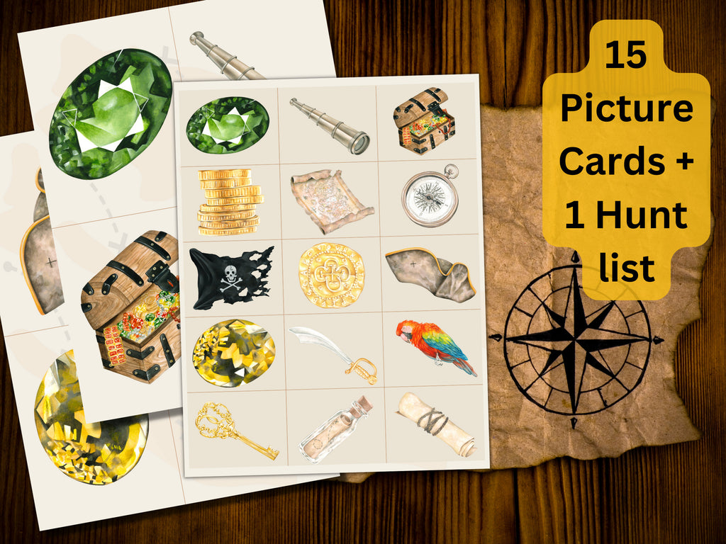 Pirate Treasure Hunt Game