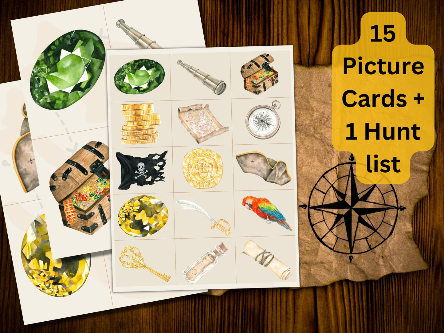 Pirate Treasure Hunt Game