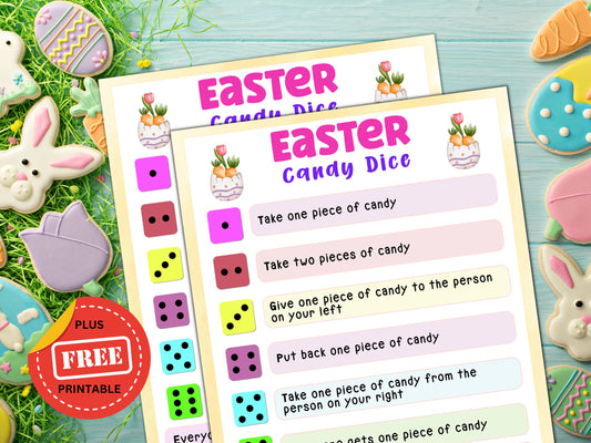 Easter Candy Dice Game