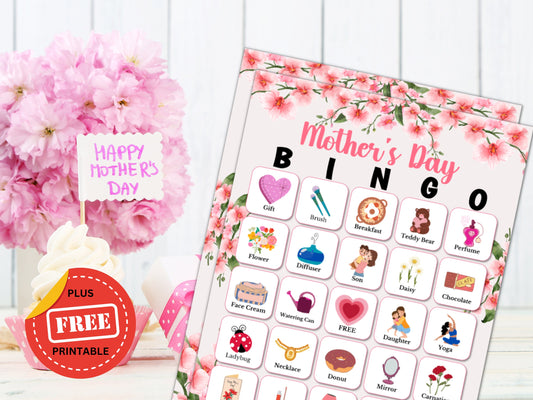 Mother's Day Bingo - 30 Cards