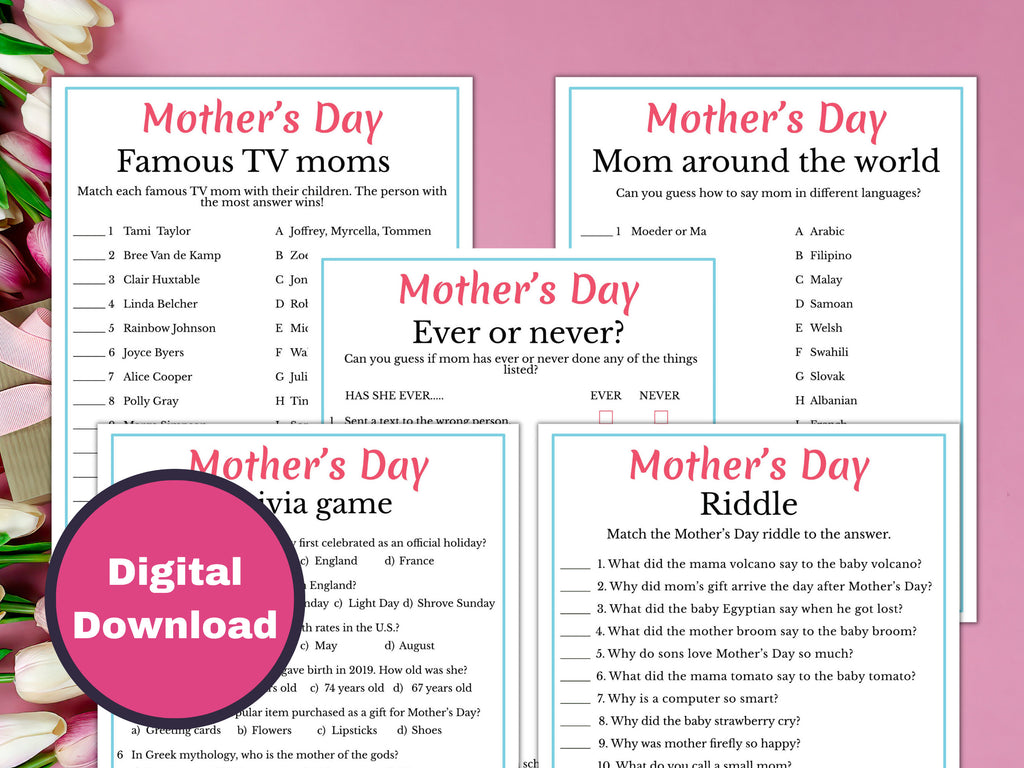 Mother's Day 10 Game Bundle