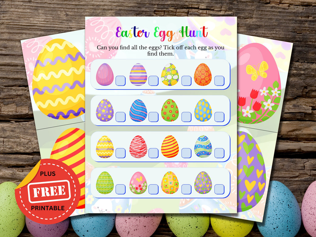 Easter Egg Hunt for Kids - Treasure Hunt