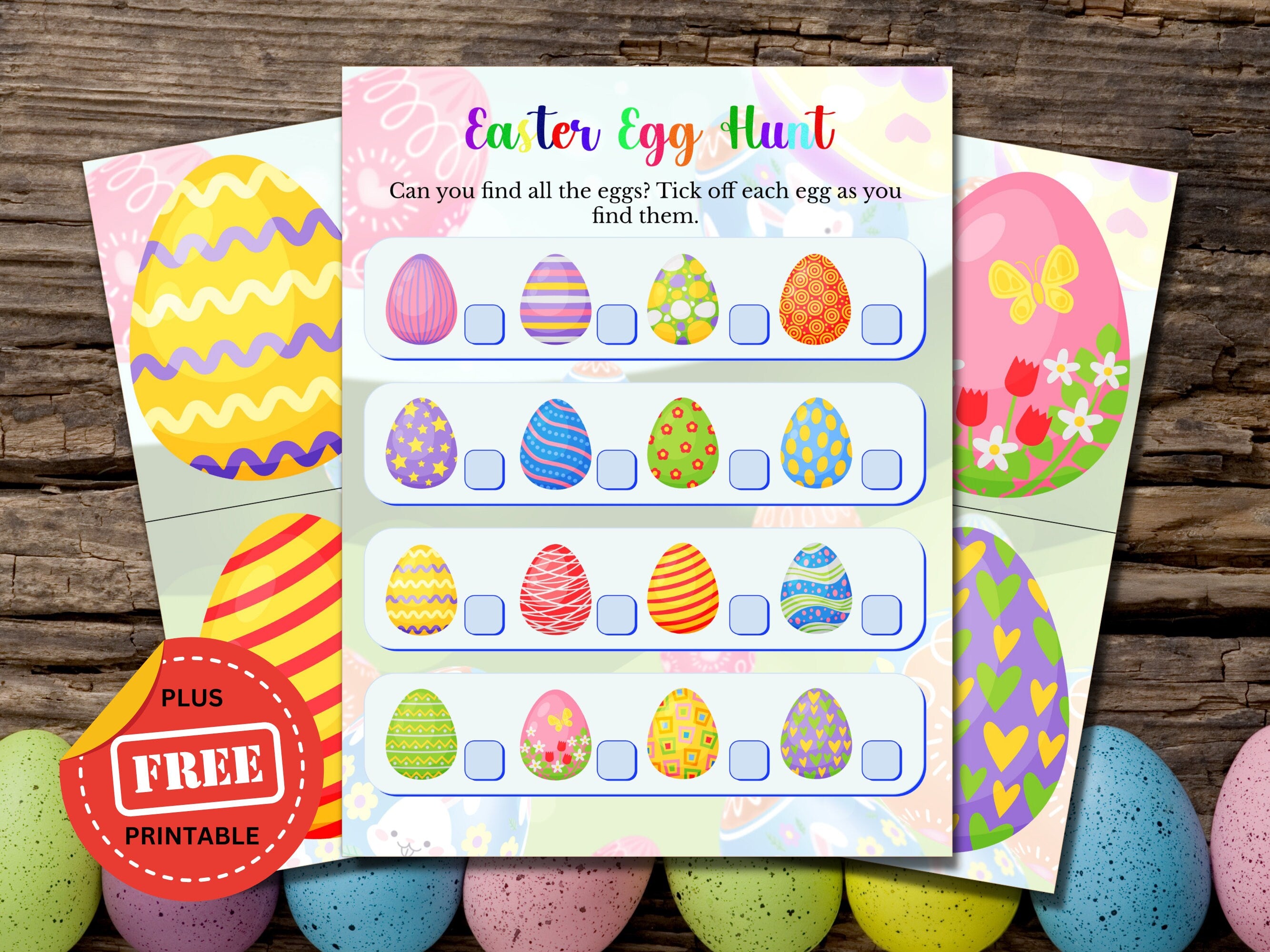 Easter Egg Hunt for Kids - Treasure Hunt