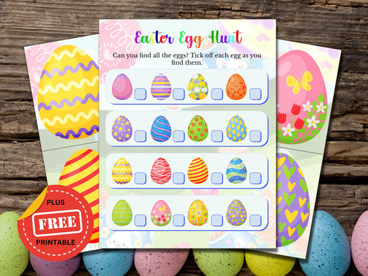 Easter Egg Hunt for Kids - Treasure Hunt