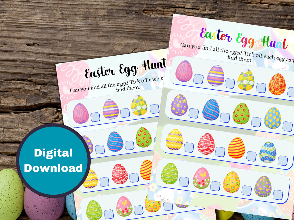 Easter Egg Hunt for Kids - Treasure Hunt