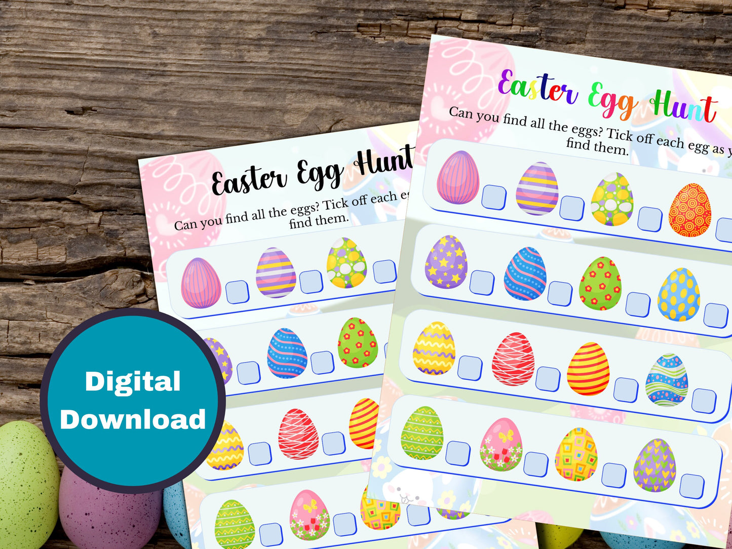Easter Egg Hunt for Kids - Treasure Hunt