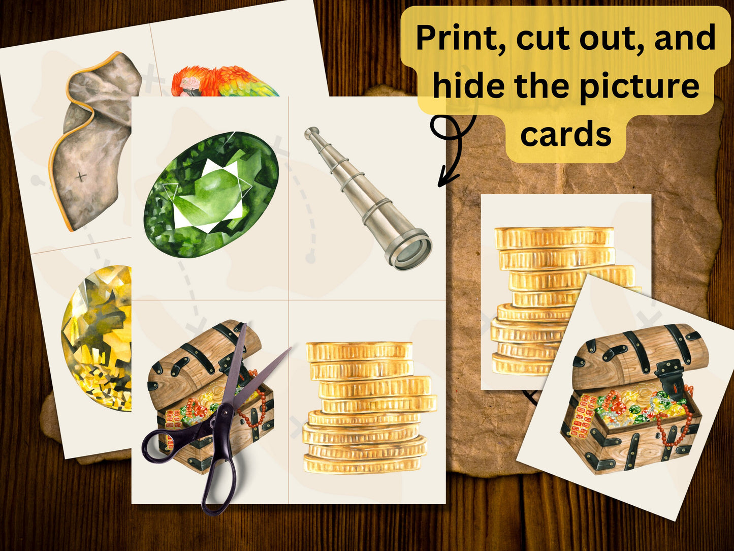Pirate Treasure Hunt Game