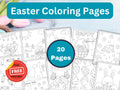 Easter Coloring Pages for Kids - 20 Pages