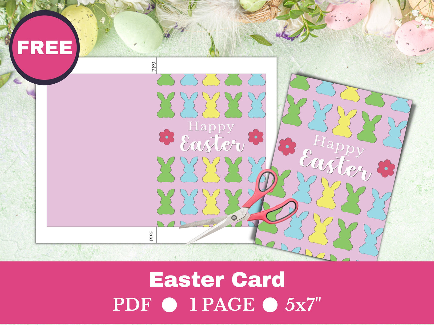 Easter Egg Hunt Signs Printable - Yard Decorations and Props