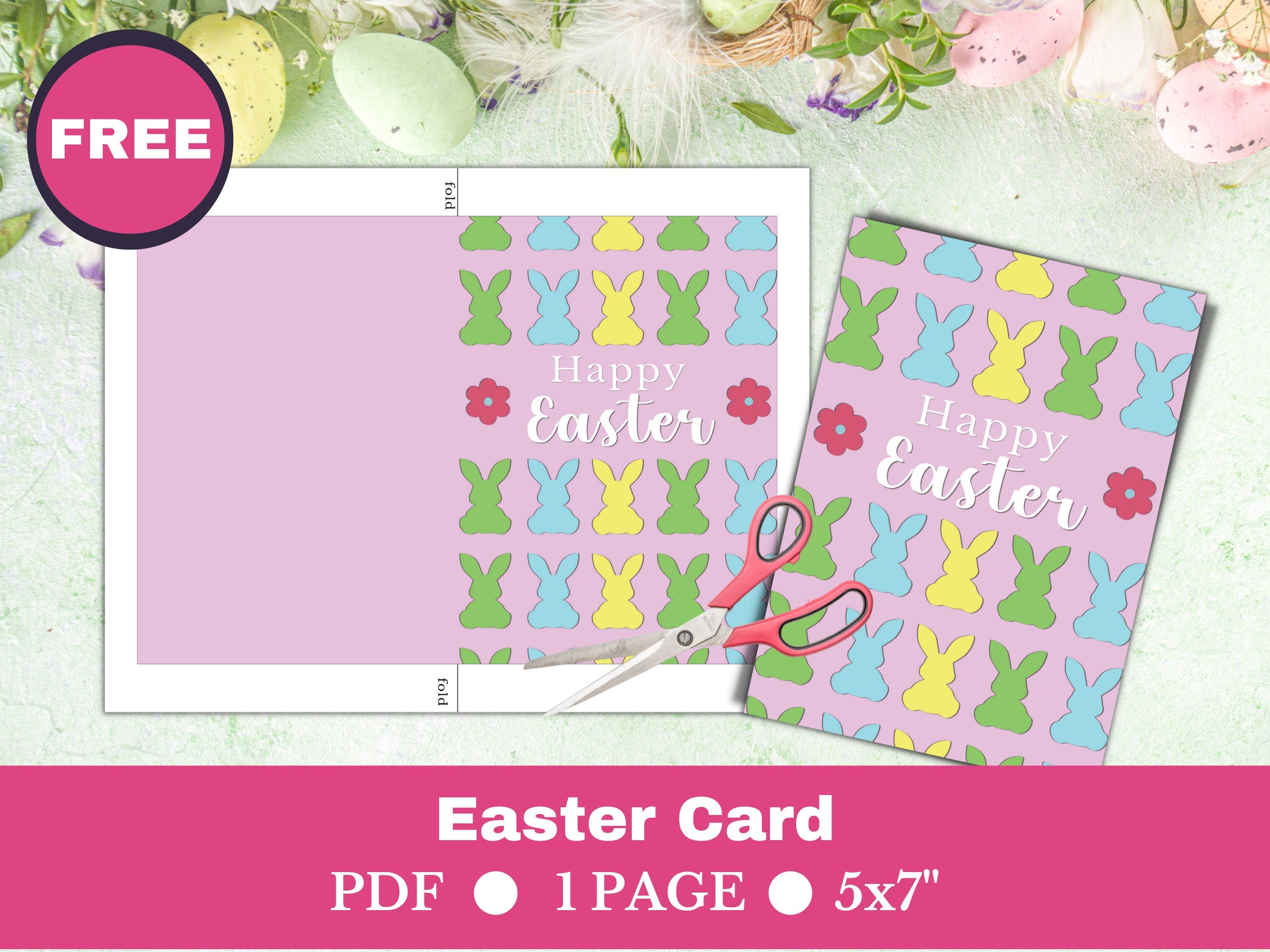 Easter Egg Hunt Signs Printable - Yard Decorations and Props