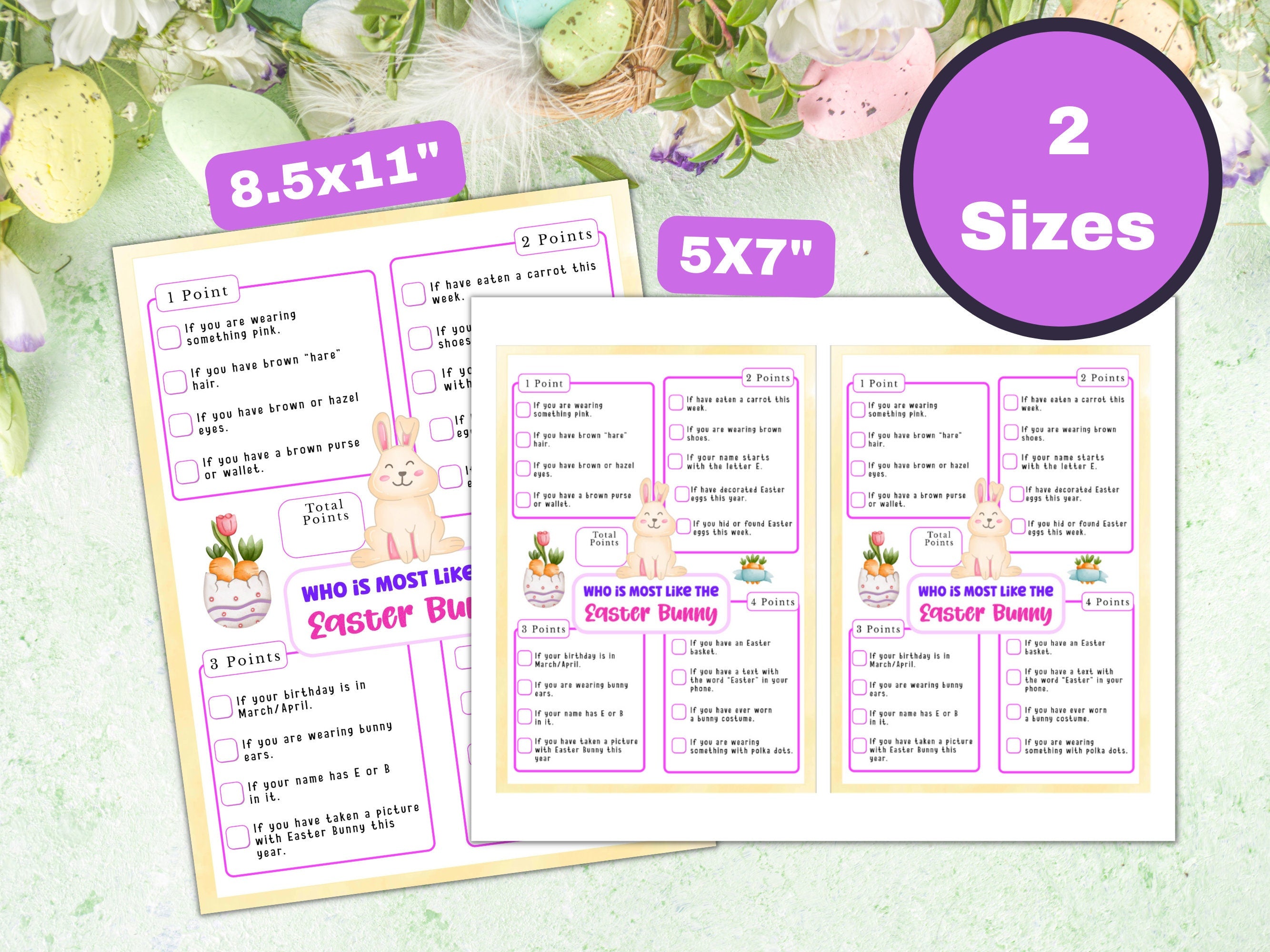 Who is like the Easter Bunny? - Easter Game