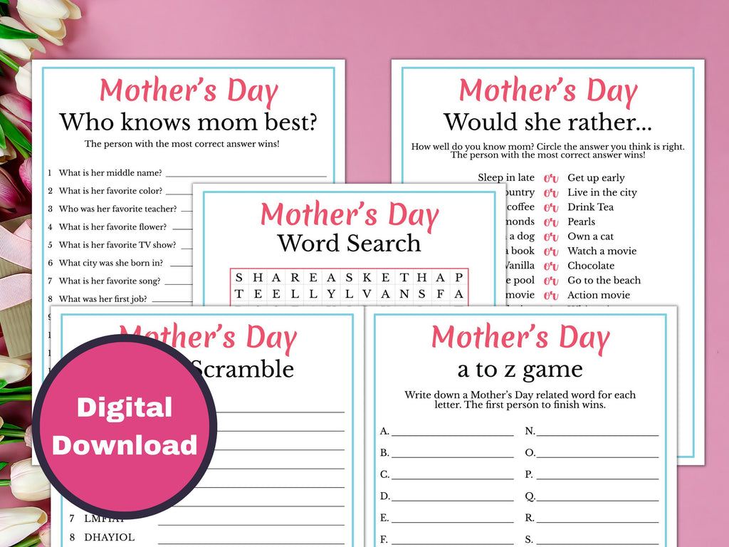 Mother's Day 10 Game Bundle