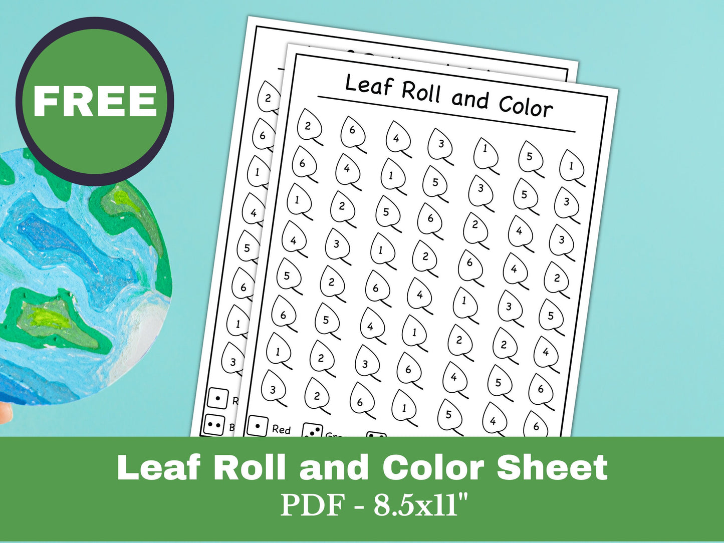 Earth Day Printable Bingo Game