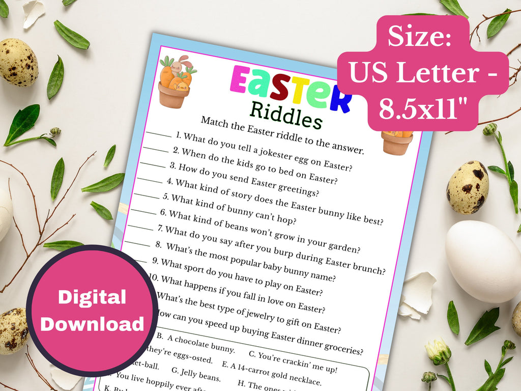 Easter Riddles Game