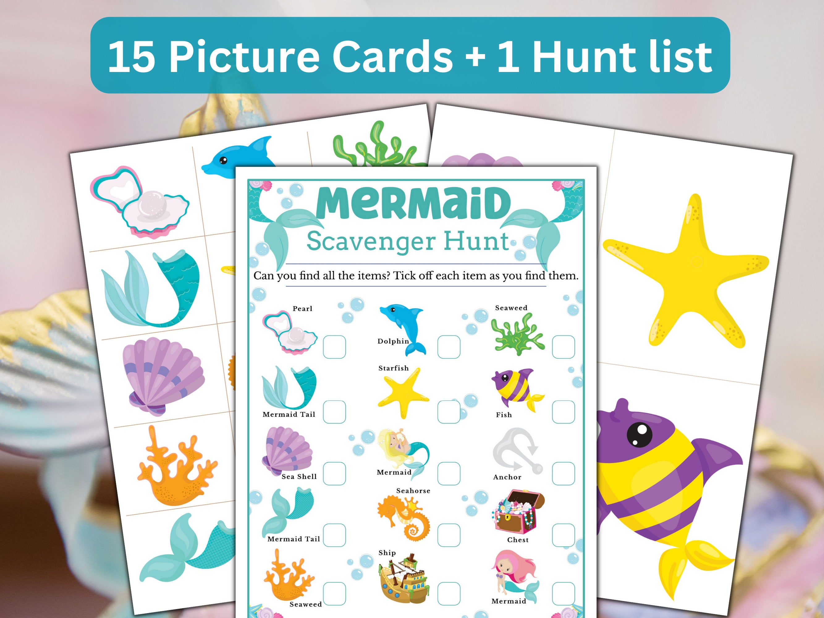 Mermaid Treasure Hunt