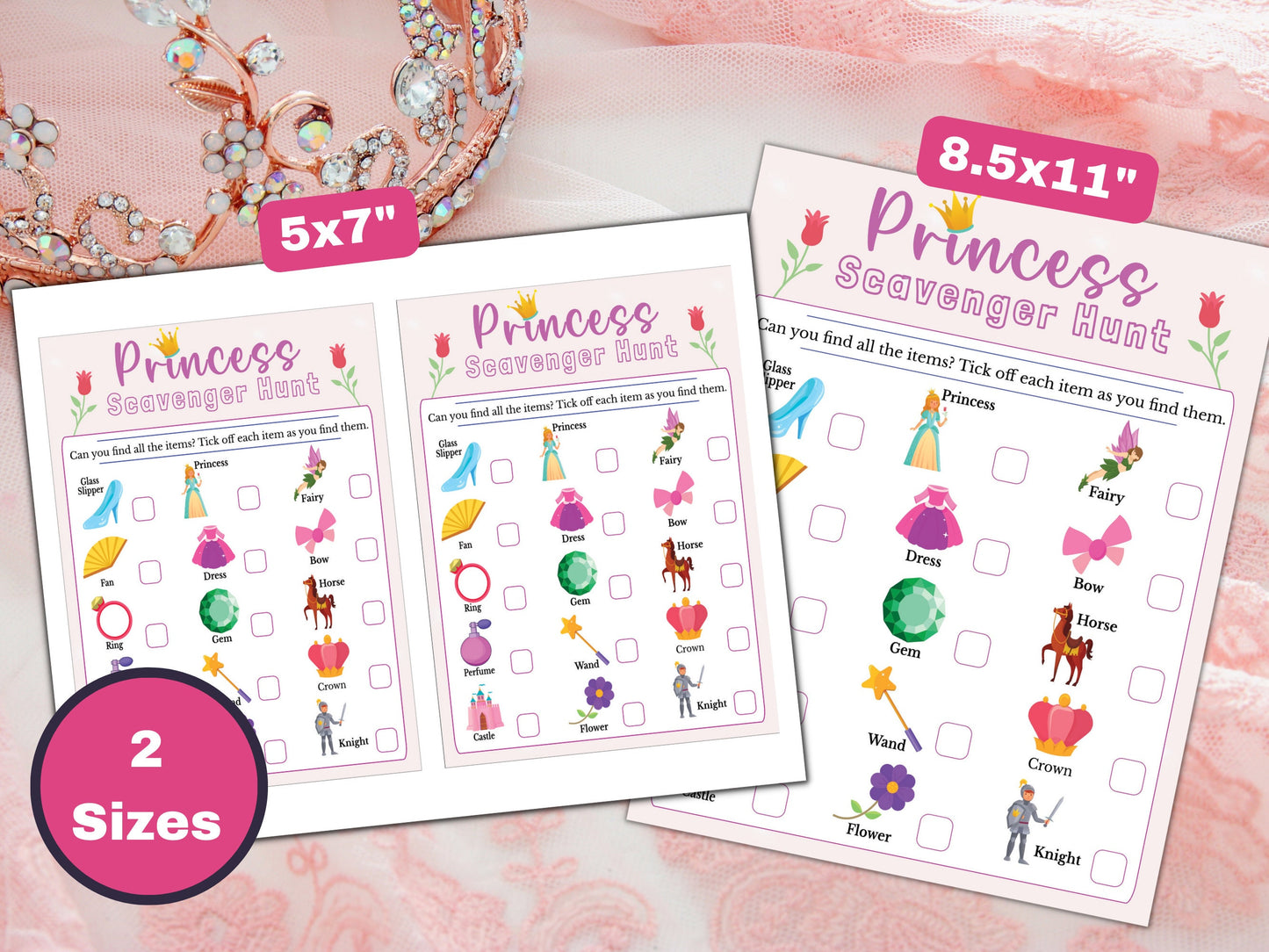 Princess Scavenger Hunt