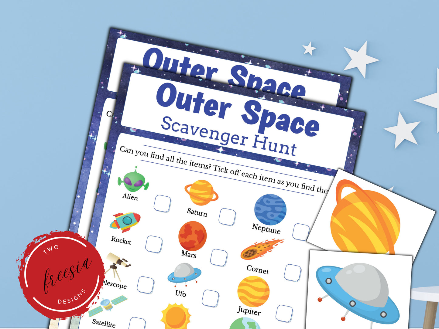 Outer Space Scavenger Hunt