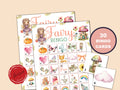 Fairy Bingo Game - 30 Cards
